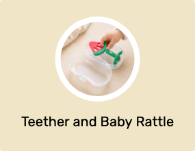 Teether and Baby Rattle