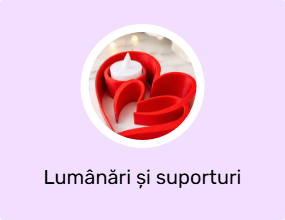 Lumânări și suporturi pentru lumânări