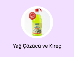 Yağ Çözücü ve Kireç Sökücü