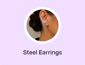 Steel Earrings