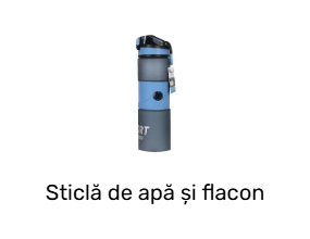 Sticlă de apă și flacon de apă