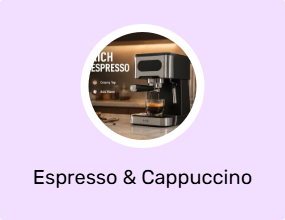 Espresso & Cappuccino Machines