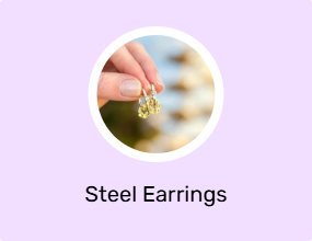 Steel Earrings