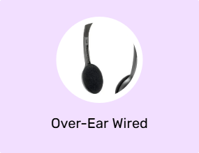 Over-Ear Wired Headphones