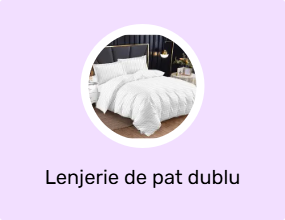 Lenjerie de pat dublu