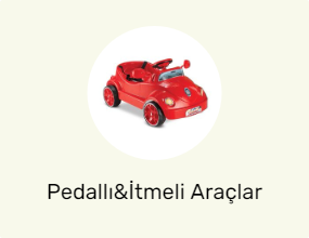 Pedallı&İtmeli Araçlar
