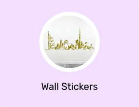 - Dubai Skyline Wall Sticker, Wall Art Sticker for Office, Home, School