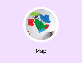 Middle East Map Wall Vinyl Decal Sticker