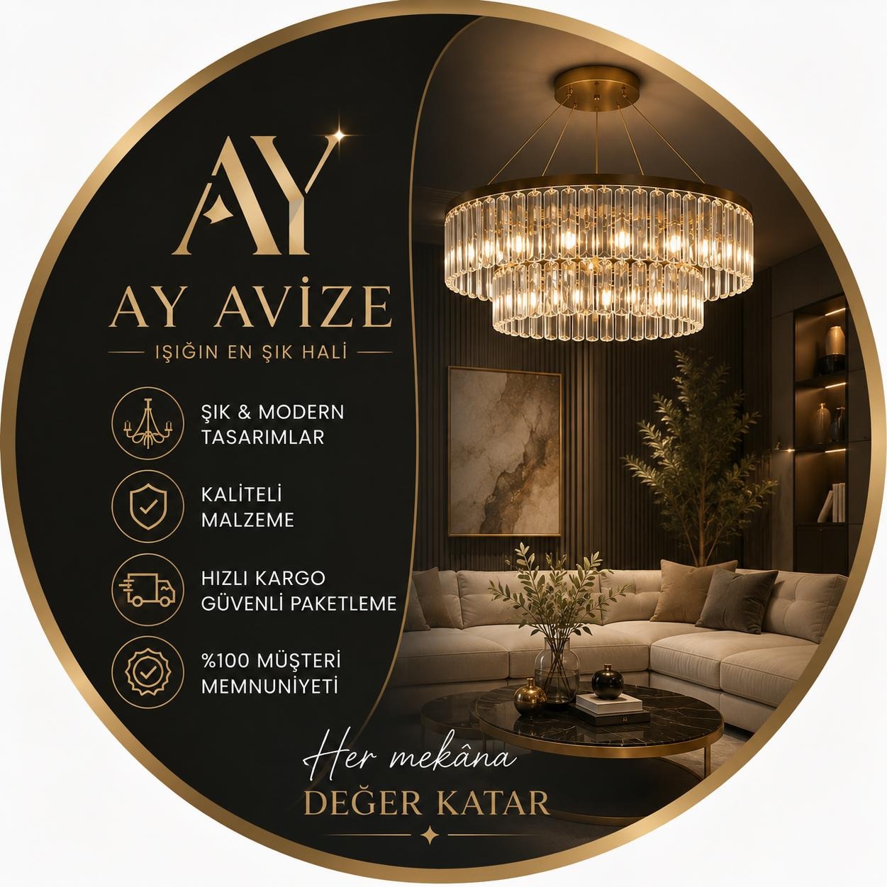 AY AVİZE AYDINLATMA