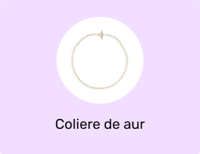 Coliere de aur