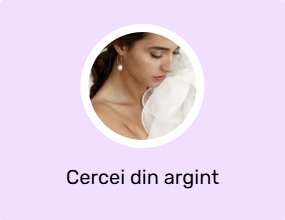 Cercei din argint