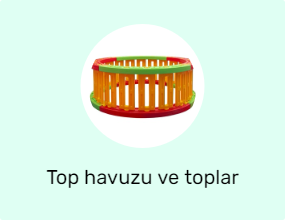 Top havuzu ve toplar