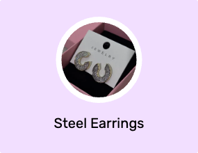 Steel Earrings