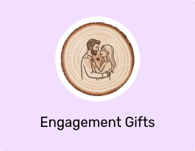 Custom Laser Engraved Wood Slice Couple Portrait | Personalized Wedding & Anniversary Gift | Rustic Tree Bark Wall Hanging Ornament