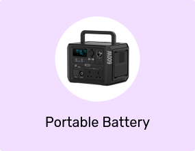 BP060A Power Station 600W/336Wh 105000mAh LiFePO4 Battery 60Hz 90810mAh 2 X 600W AC Outlet