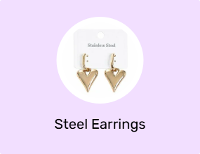 Steel Earrings