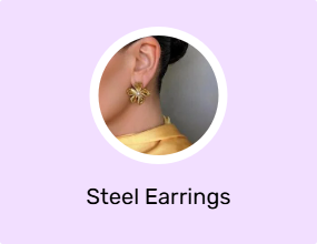 Steel Earrings