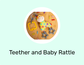 Teether and Baby Rattle