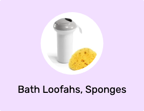 Bath Loofahs, Sponges & Poufs