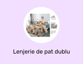Lenjerie de pat dublu