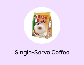 Single-Serve Coffee Sachets