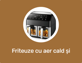 Friteuze cu aer cald și friteuze deep fryer