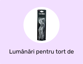 Lumânări pentru tort de ziua de naștere