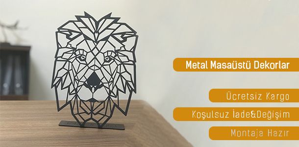 Metal Masaüstü Dekorlar
