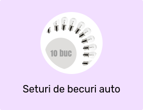 Bec auto P21W - BA15s 12V 21W - set de 10 -