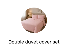 Double duvet cover set