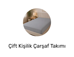 Çift Kişilik Çarşaf Takımı