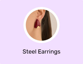 Steel Earrings