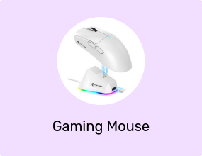 X11 Lightweight Wireless Gaming Mouse with RGB Charging Dock,Tri-Mode-2.4G/USB-C Wired/BT,22K DPI,PAW3311 Optical Sensor,HUYU Switch, 5 programmable Buttons for PC/Mac(White)