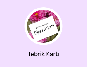 Tebrik Kartı