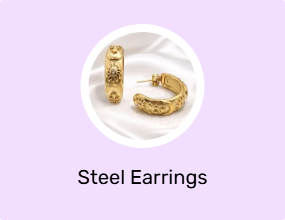Steel Earrings