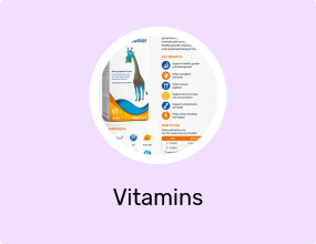 Moose Junior Multivitamin Syrup 150ml for Children – Vitamins, Zinc, L-Lysine & Royal Jelly, Orange Flavor