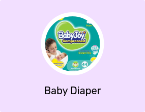 Baby Joy Size (2) Economy Pack 44 Diapers