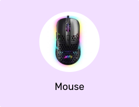 M42 RGB Wired Gaming Mouse -UltraLightweight 59g, changeable part adjustment,(125/500/1000Hz) pollingswitch, Pixart Sensor, Omron 20M Switches, PRO-GRADE COMPONENTS,, 100% PTFE Skates, Black
