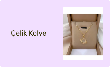 Çelik Kolye