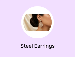 Steel Earrings