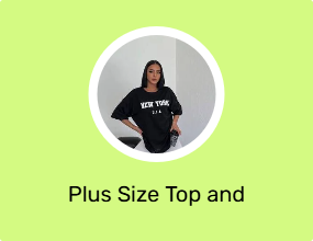 Plus Size Top and Bottom Set