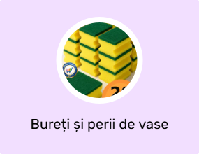 Bureți și perii de vase