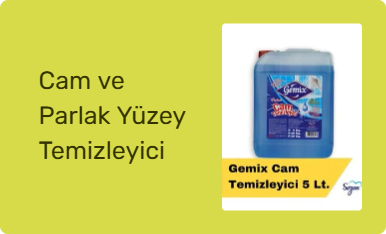 Cam ve Parlak Yüzey Temizleyici