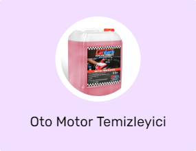 Oto Motor Temizleyici