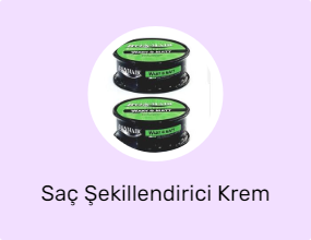 Saç Şekillendirici Krem ve Wax