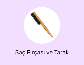 Saç Fırçası ve Tarak