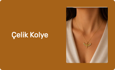 Çelik Kolye