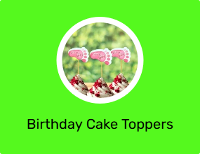 Birthday Cake Toppers