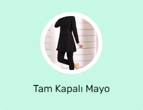 Tam Kapalı Mayo