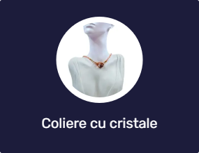 Coliere cu cristale